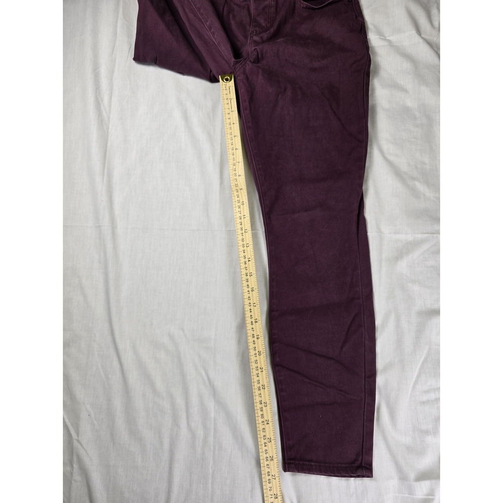 Levi's Signature Gold‎ Jeans Womens 12M Purple Totally Shaping Pull-On Skinny - Picture 8 of 12